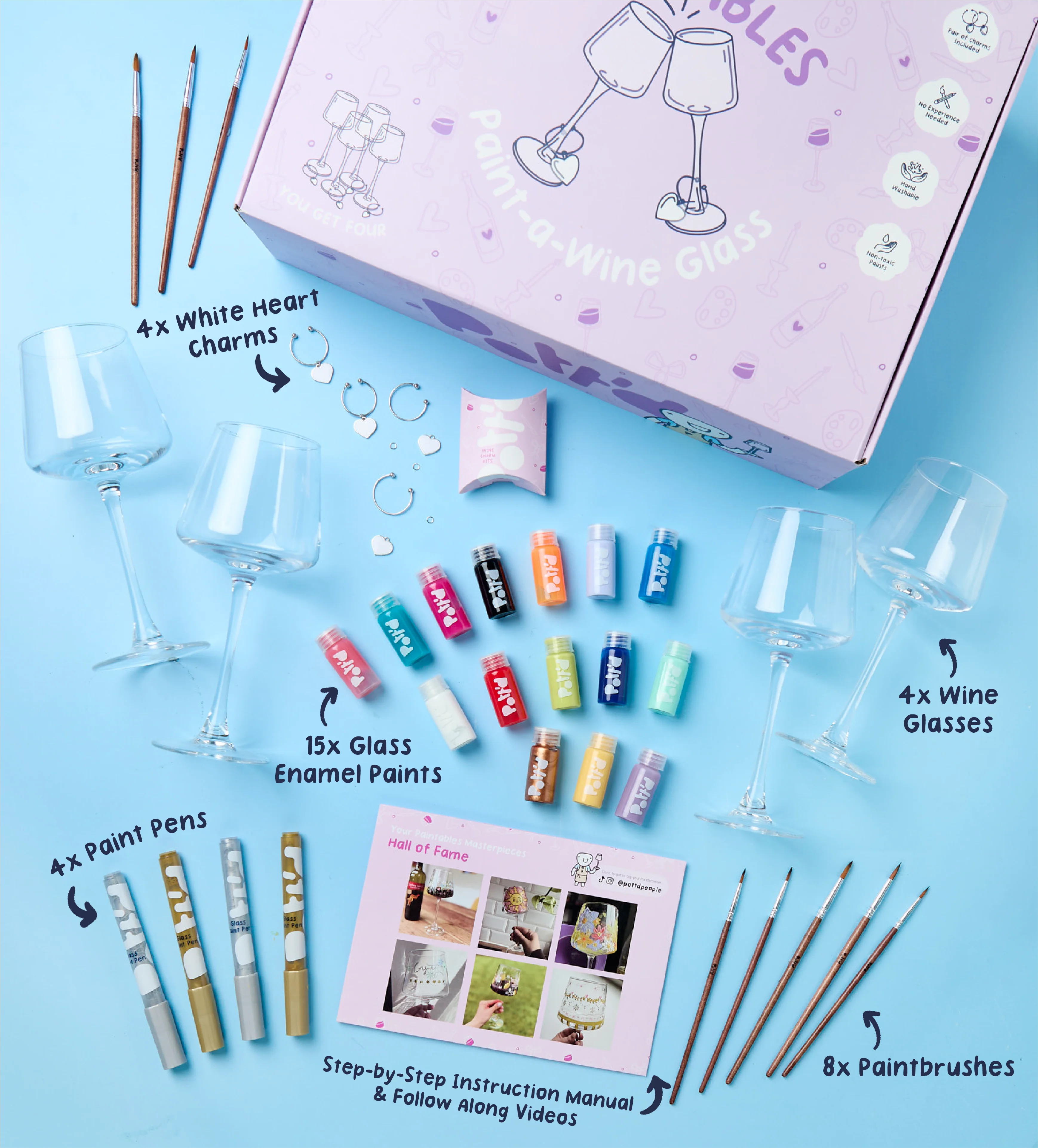 Paint-a-Wine Glass - Image 11