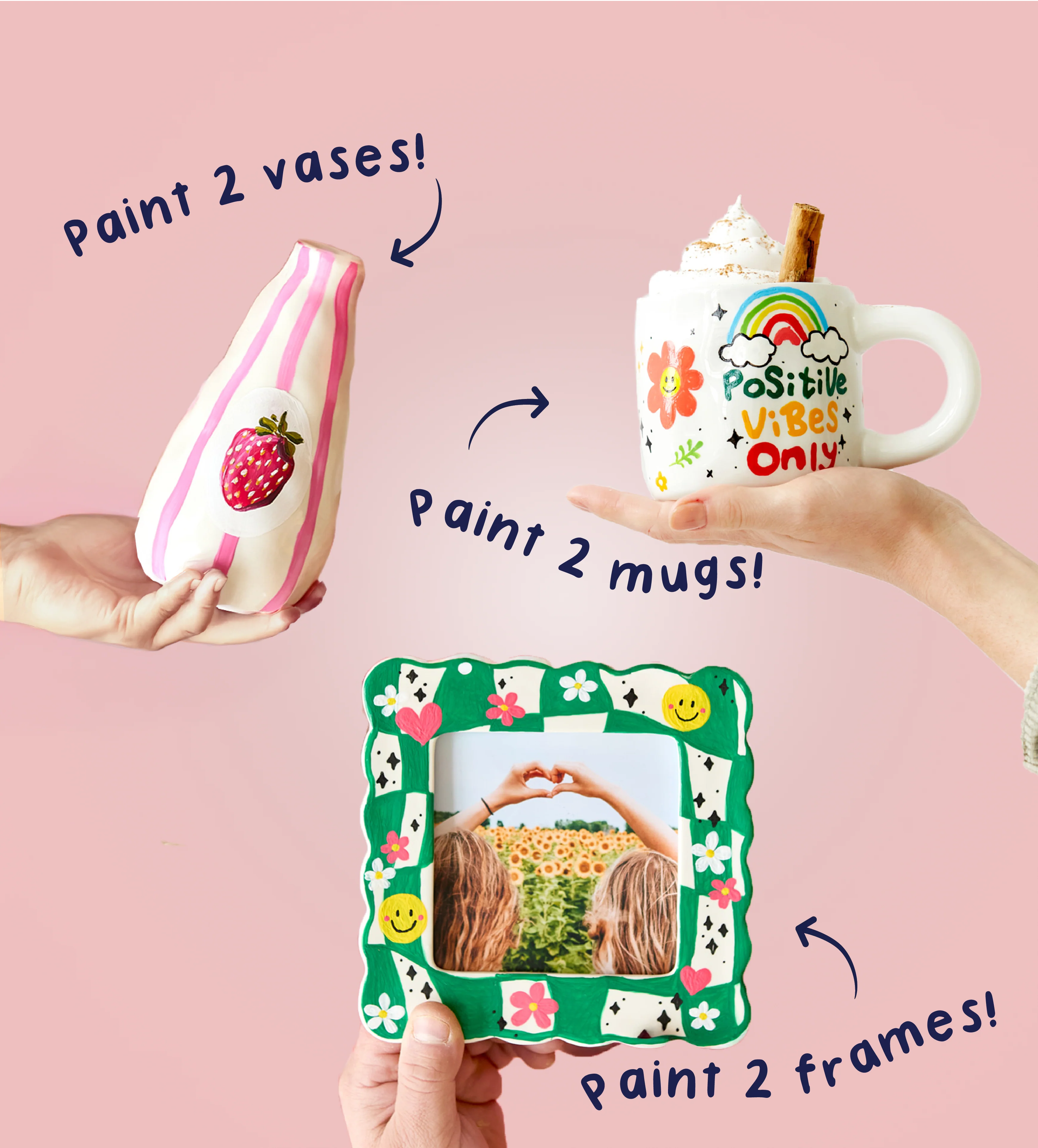 Paintables Mug, Frame & Vase Bundle - Image 3