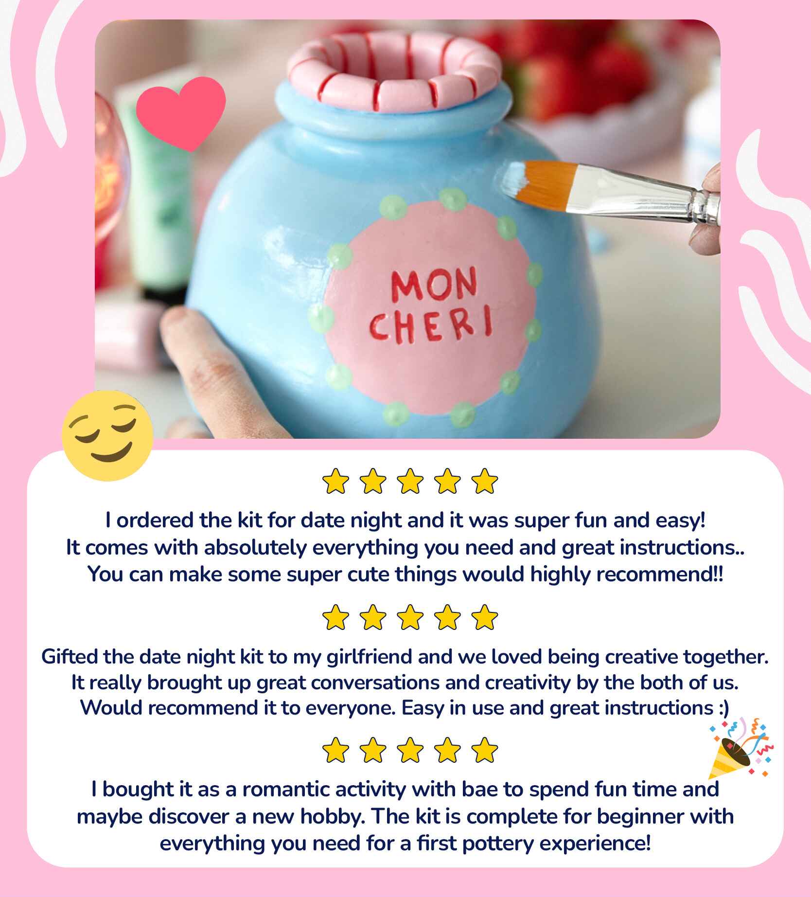 Date Night Home Pottery Kit - Image 18